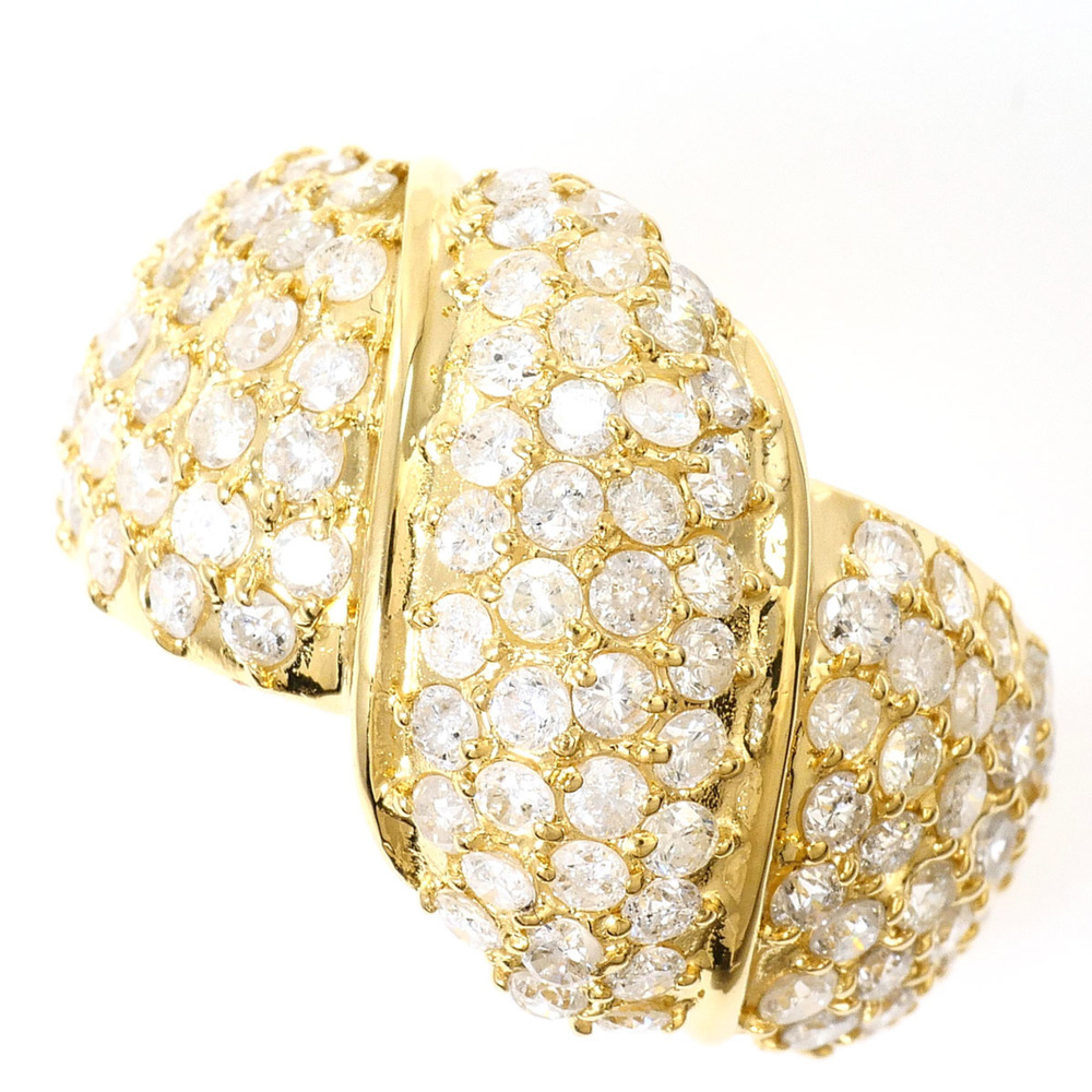 VINTAGE 18k Gold Diamond Ring